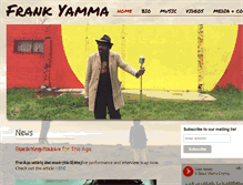 Tablet Screenshot of frankyamma.com